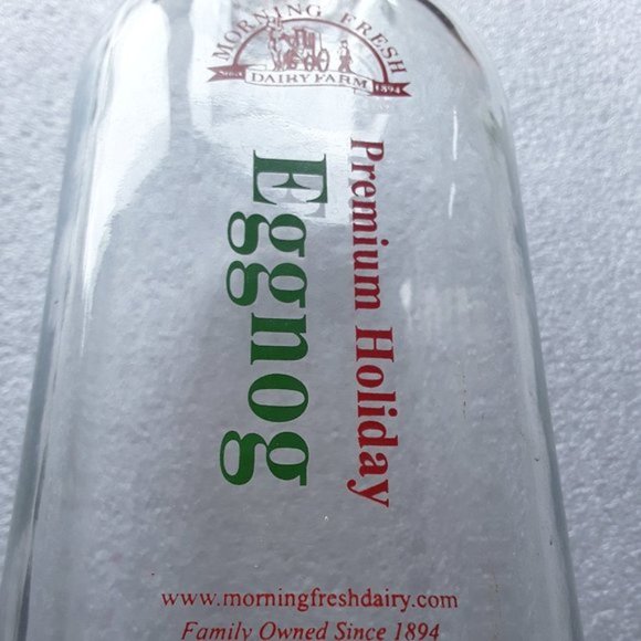 Morning Fresh Accents Morning Fresh Dairy Glass Eggnog Bottle